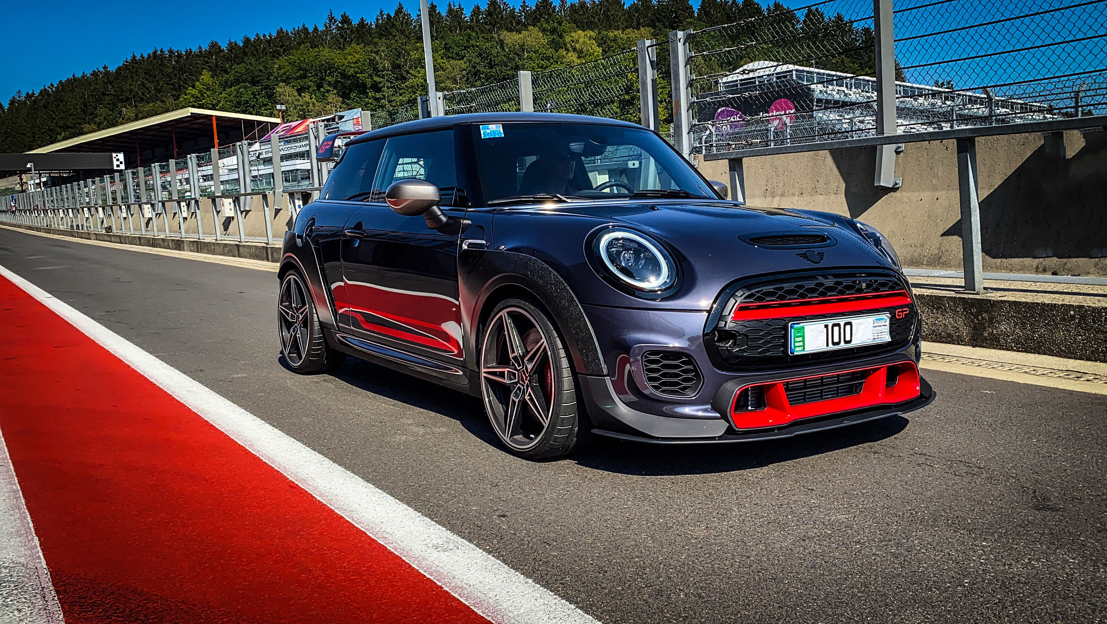 Abdeckplane passend für Mini Cooper JCW GP3 (F56) für Innen mit